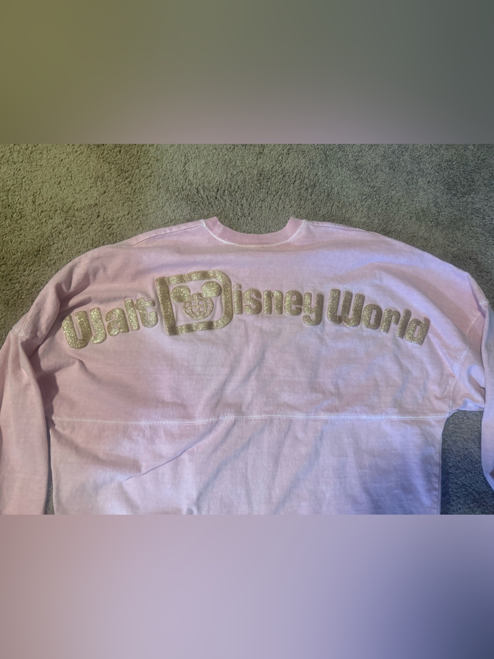Walt Disney World Briar Rose Gold Glitter Spirit Jersey - Picture 4 of 8